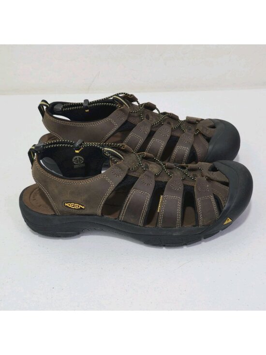 KEEN Newport Brown Leather Outdoor Sandal Men\'s Size 16 US (NWOB) main image 10